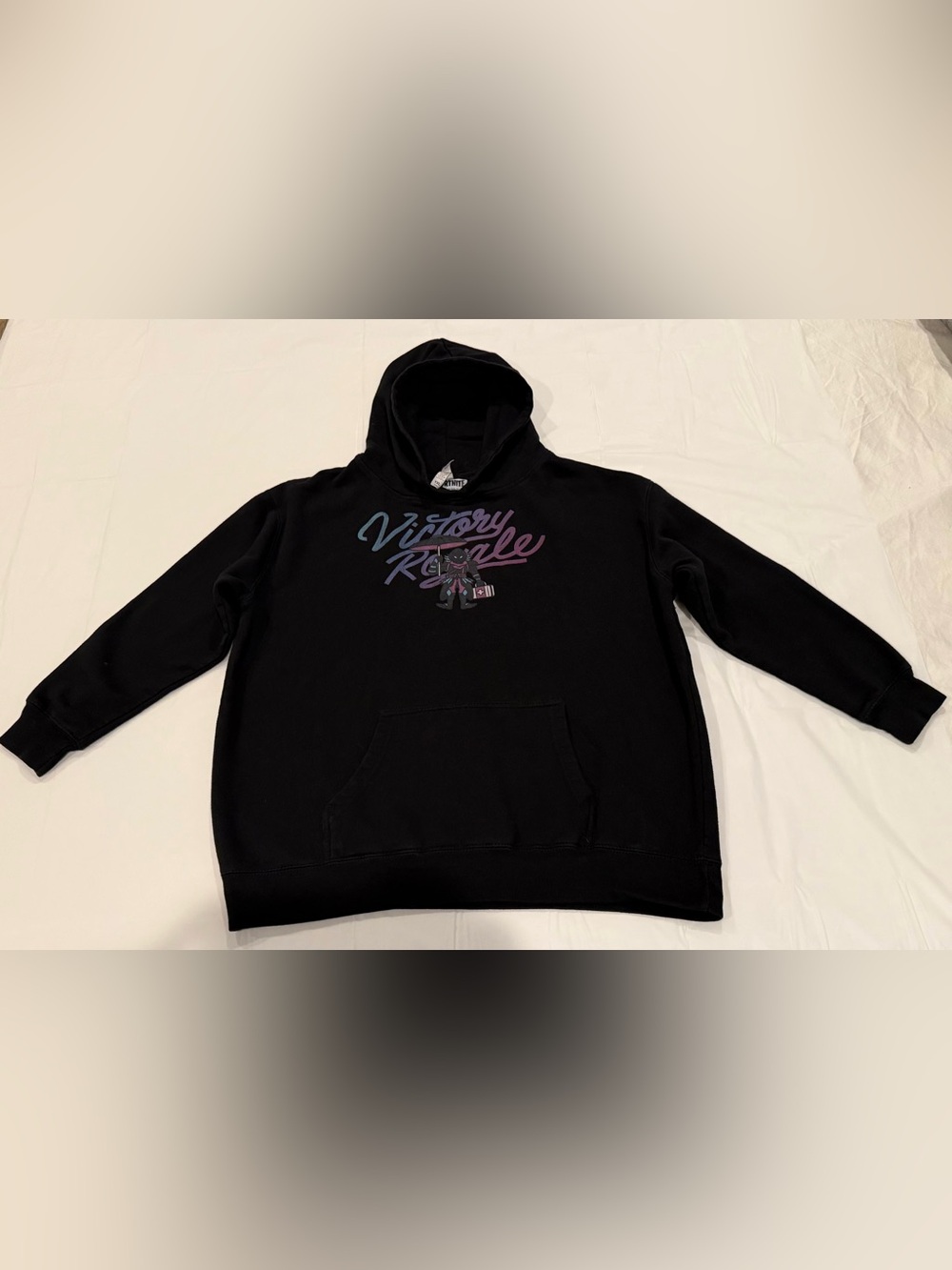 Fortnite Victory Royale Youth XL Black Hooded Sweatshirt